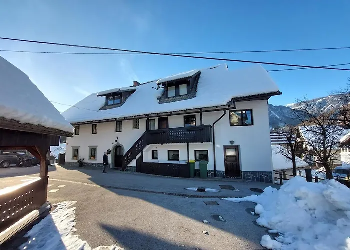 Apartmaji Hodnik Stara Fuzina 보히니