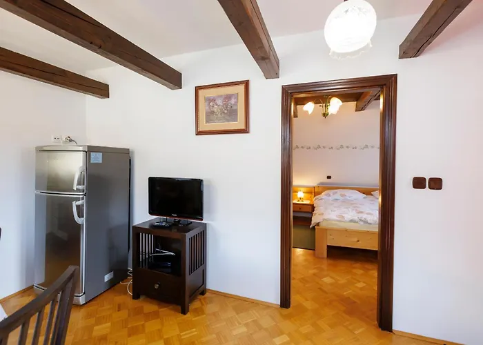 아파트 Apartmaji Hodnik Stara Fuzina 보히니